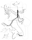 Part Location Diagram of 153BFA4 Weed Eater Switch Interlock Push-In